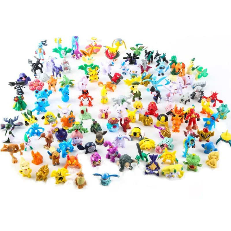 Pokemon Anime Merchandise - 2-3CM Pokemon Anime Figur Pikachu Nette