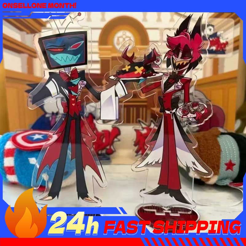 Acrylic Stand Figure - 2 Stück Hazbin Anime Peripheriegeräte Alastor