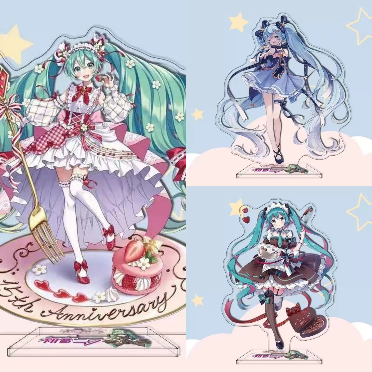 Acrylic Stand Figure - Hatsune Miku Anime-Charakter Acryl-Standfigur Virtuelle Sängerin