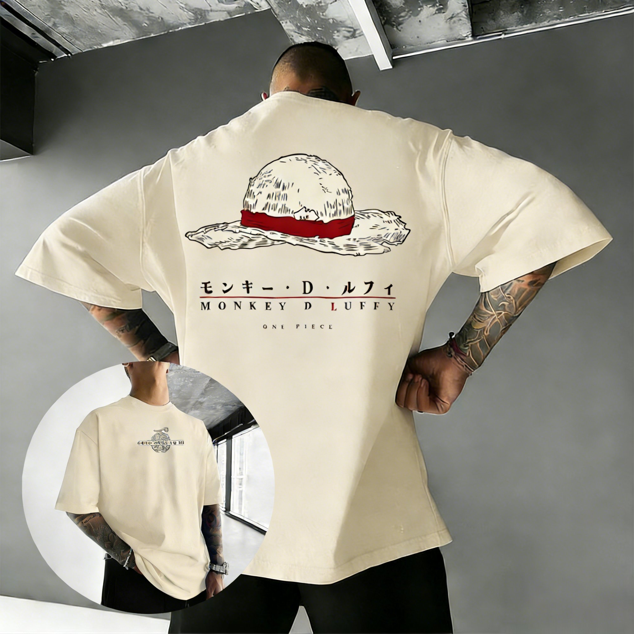 Anime Merchandise Men - One Piece Anime Luffy T-Shirt für
