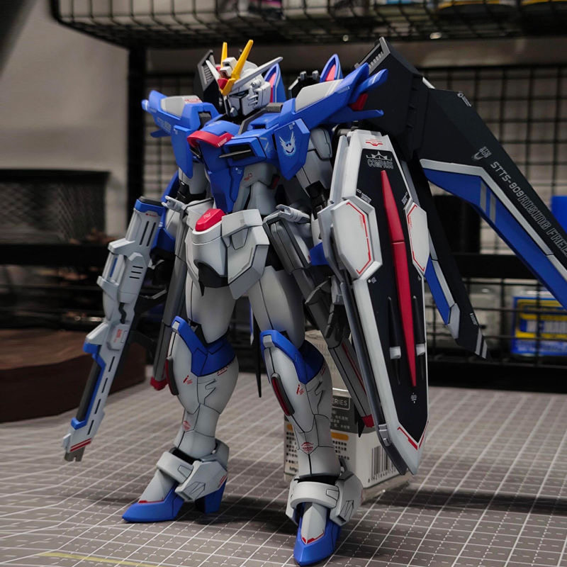 Bandai Gundam Rg - 1/144 HG Scale Mecha Plastikmodellbausatz xfs