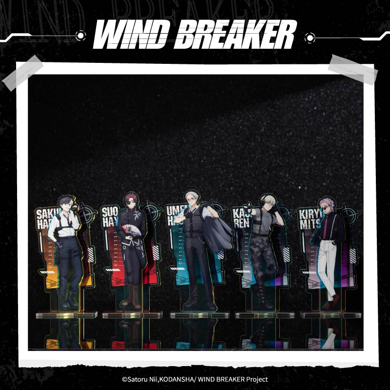 Windbreaker Anime Merchandise - Aniplex Auf Lager Windbreaker Acryl-Standfigur Agentur-Serie