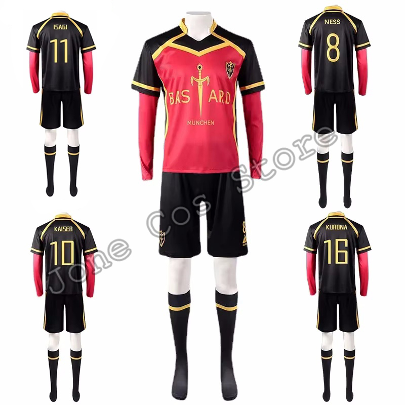 Anime Merchandise Men - Kaiser Cosplay Trikot Anime Isagi Yoichi