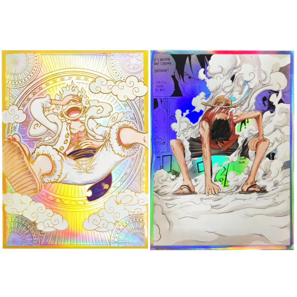 Collector Card Sleeve - 60 Stück OPCG Ruffy Folien-Anime-Kartenhüllen für