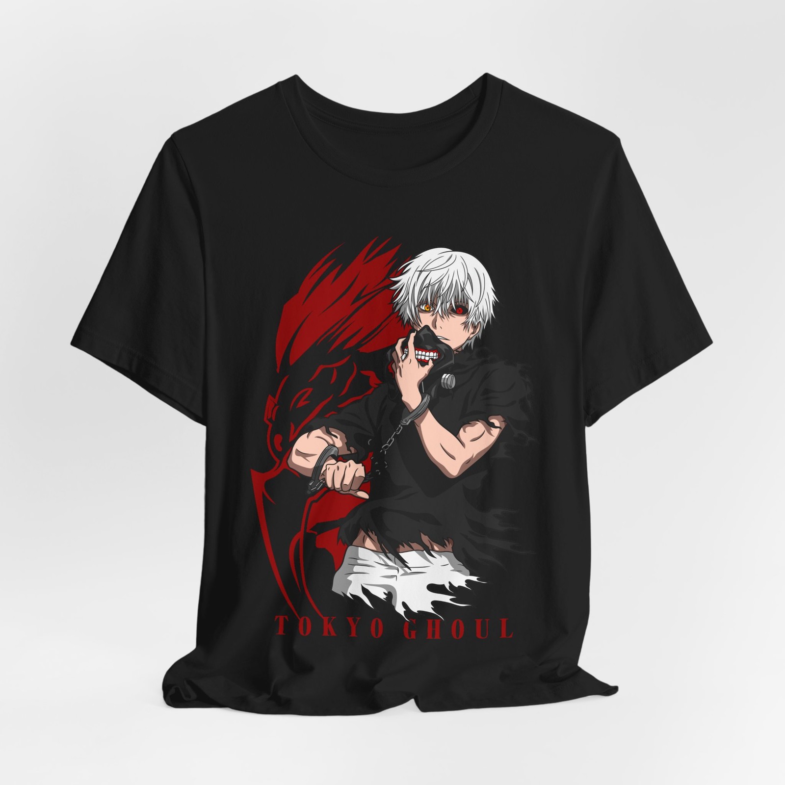 Anime Merchandise Tokyo - Tokyo Ghoul Anime T-Shirt, Unisex Kurzarm-T-Shirt,
