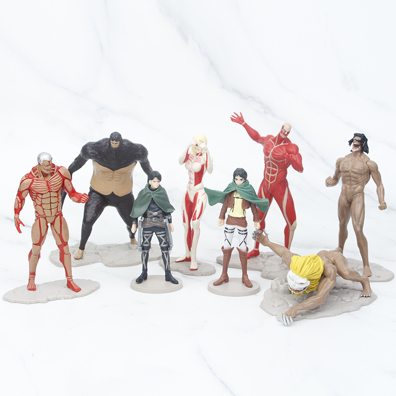 Kotobukiya Artfx - 8 stücke Angriff auf Titan Anime