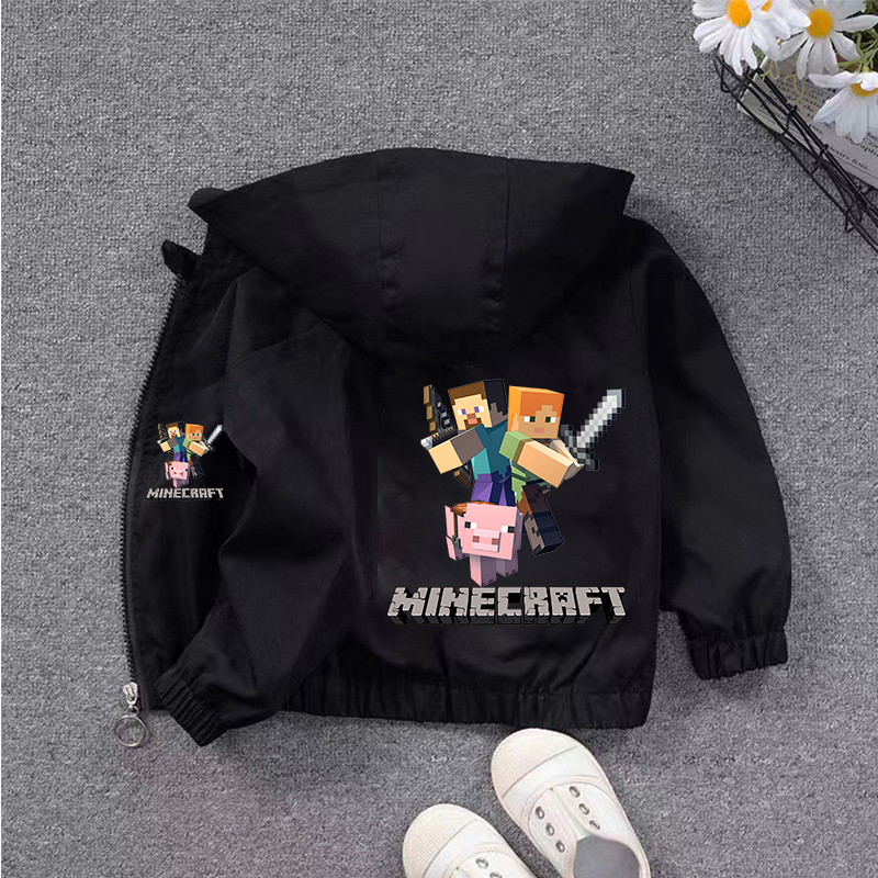 Minec Rafted Jacket Game Theme – Windbreaker Anime Merchandise Bewertung und Preis