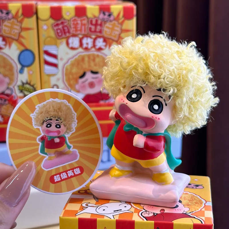 Newbie Attack Afro Crayon Shin – Anime Merchandise Men Bewertung und Preis