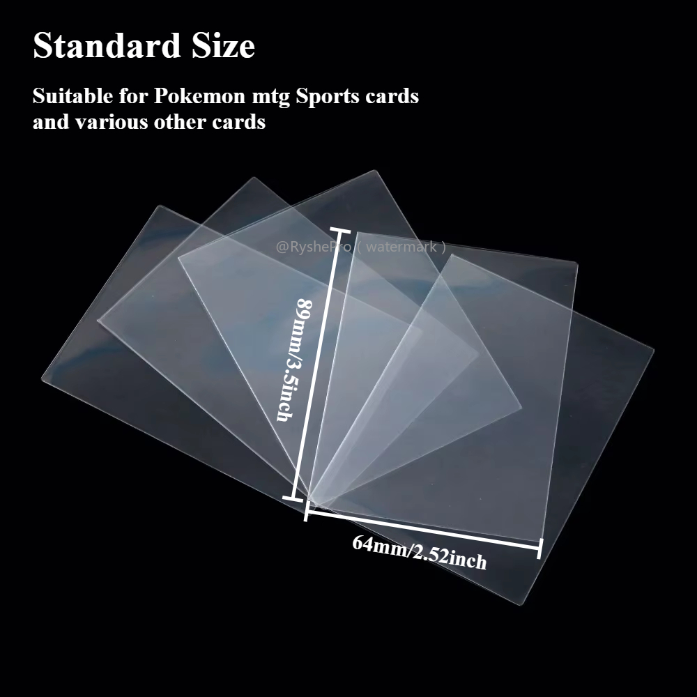 100 Stück Sammelkartenhüllen,  – Collector Card Sleeve Bewertung und Preis