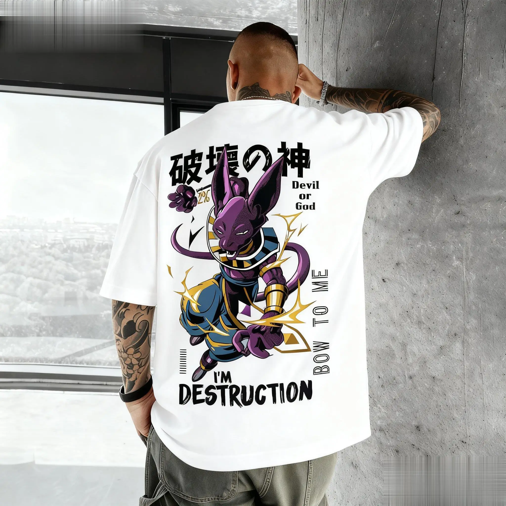 Dragon Ball Beerus Anime Grafi – Anime Merchandise Men Bewertung und Preis