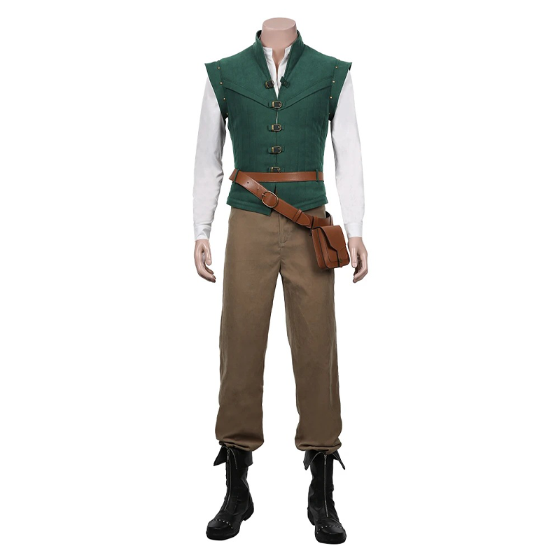 Flynn Rider Cosplay-Kostüm, gr – Anime Merchandise Men Bewertung und Preis
