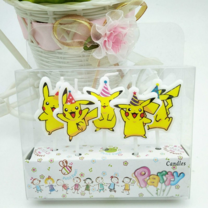 5 teile/los Pokemon Geburtstag – Pokemon Anime Merchandise Bewertung und Preis