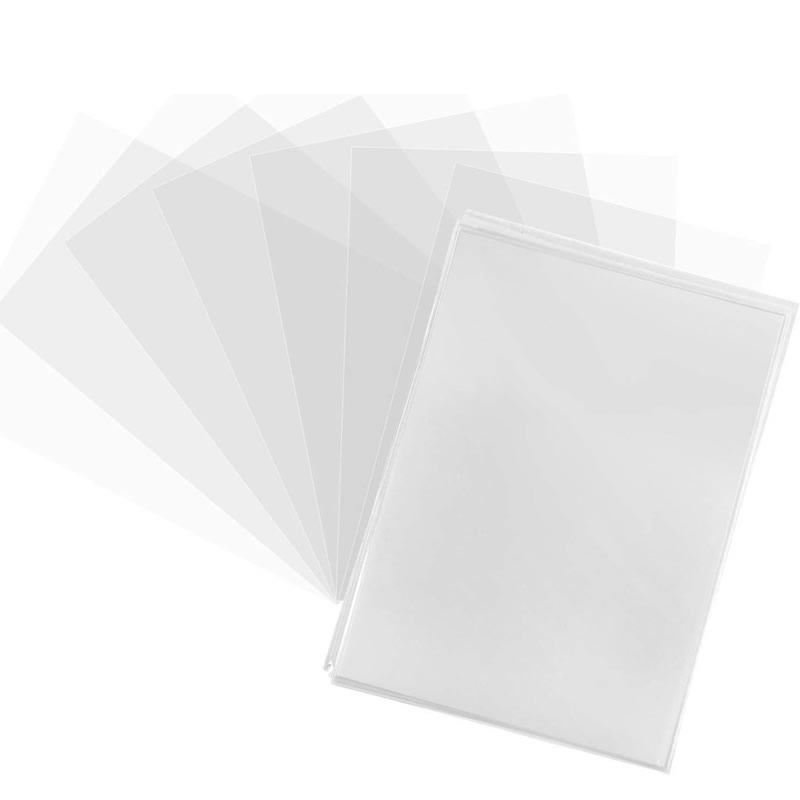 100Pcs Spiele Karte Ärmeln Tra – Collector Card Sleeve Bewertung und Preis