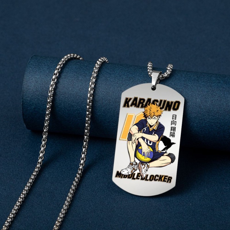 Neues Haikyuu!! Edelstahl-Hals – Anime Merchandise Haikyuu Bewertung und Preis