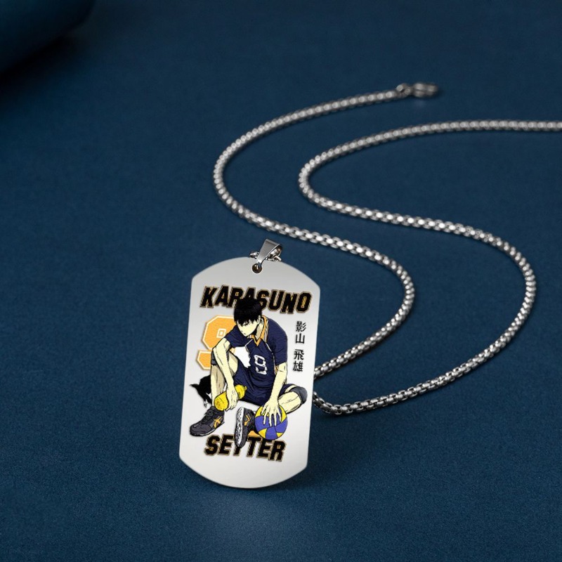 Neues Haikyuu!! Edelstahl-Hals – Anime Merchandise Haikyuu Bewertung und Preis