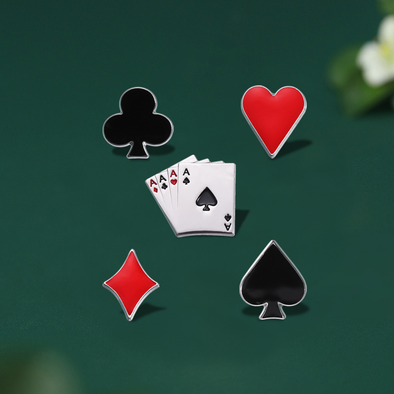 Spielkarten Emaille Pins Custo – Themed Playing Card Bewertung und Preis