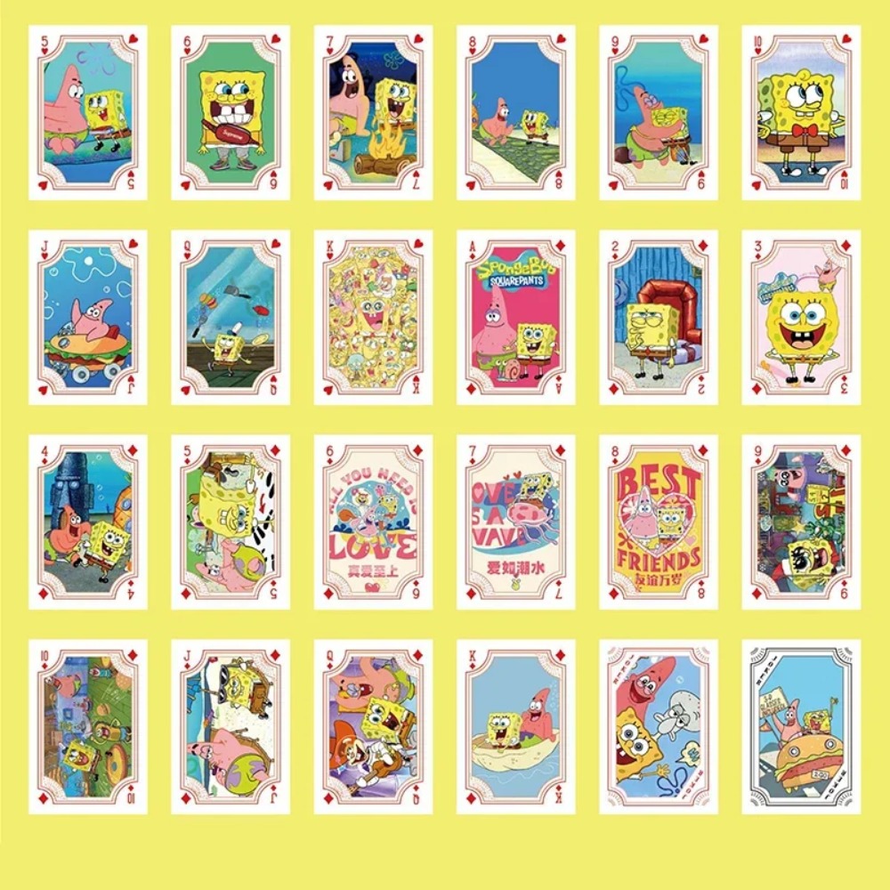 54 Blatt/Box SpongeBob Anime P – Themed Playing Card Bewertung und Preis