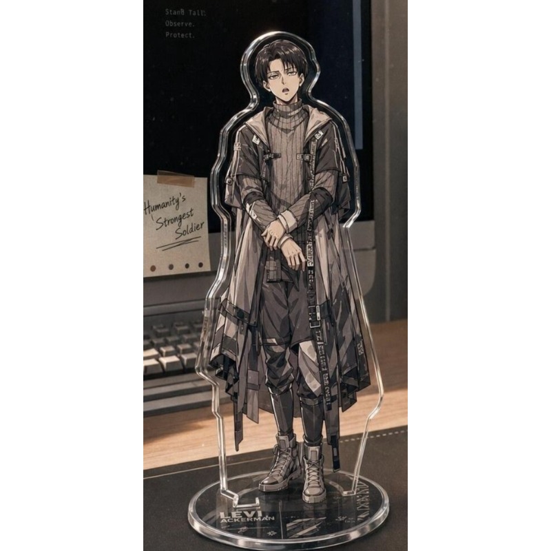 Levi Ackerman Acryl-Standfigur – Windbreaker Anime Merchandise Bewertung und Preis
