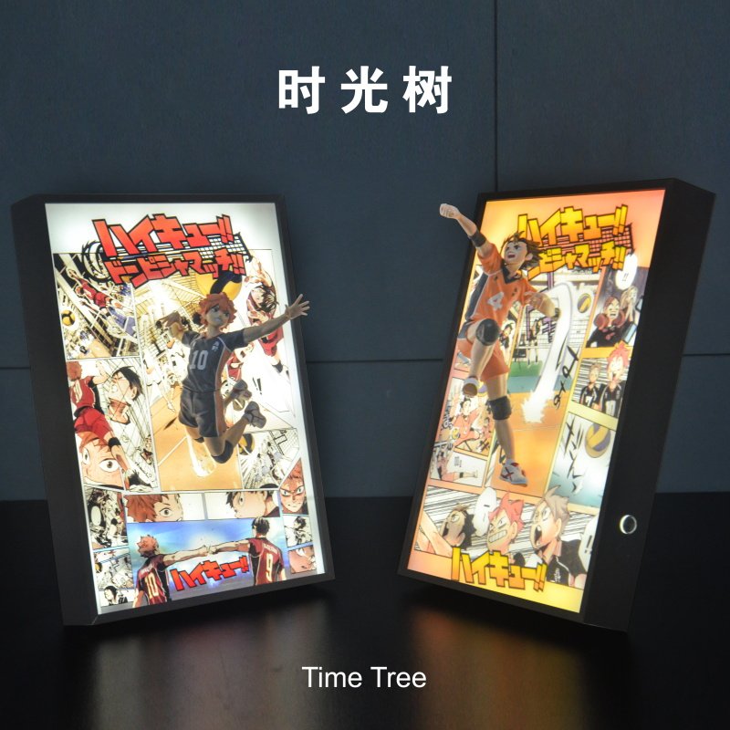 Haikyuu!! 3D-Lichtmalerei 21*3 – Anime Merchandise Haikyuu Bewertung und Preis