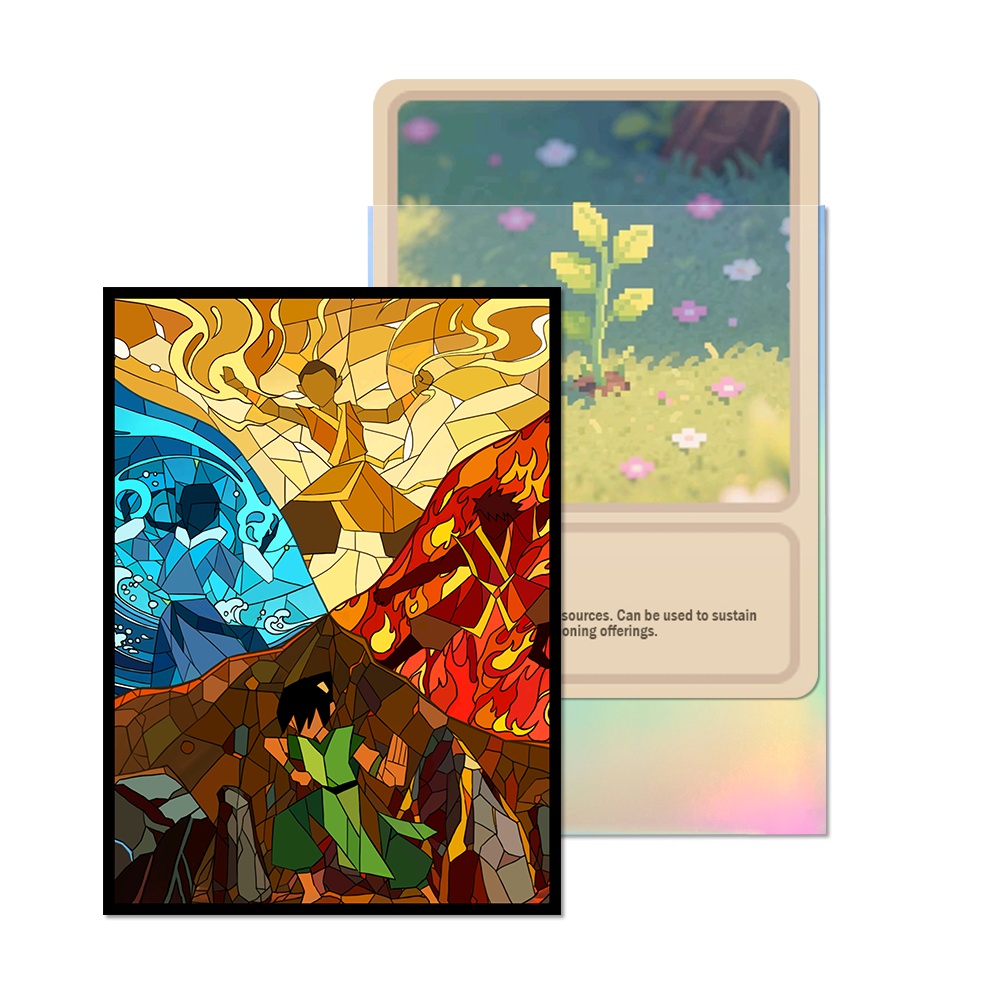 60 Stück 66 x 91 mm holografis – Collector Card Sleeve Bewertung und Preis