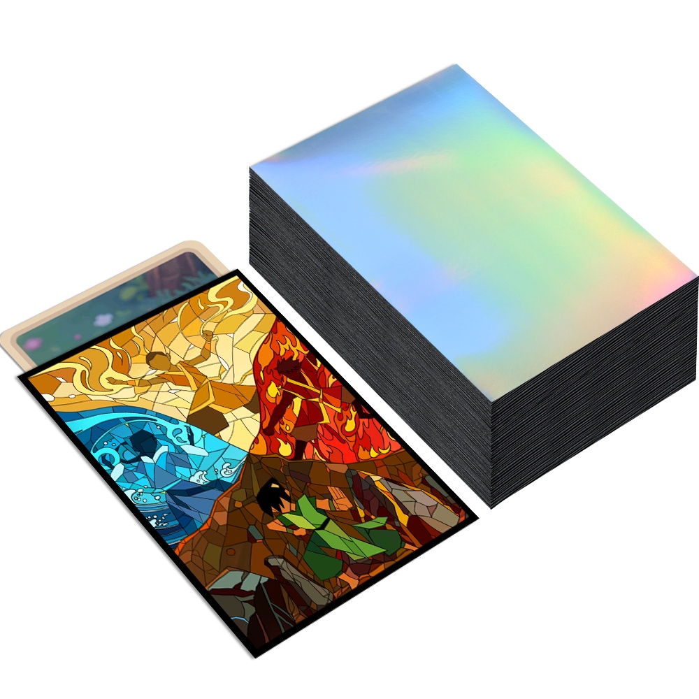 60 Stück 66 x 91 mm holografis – Collector Card Sleeve Bewertung und Preis