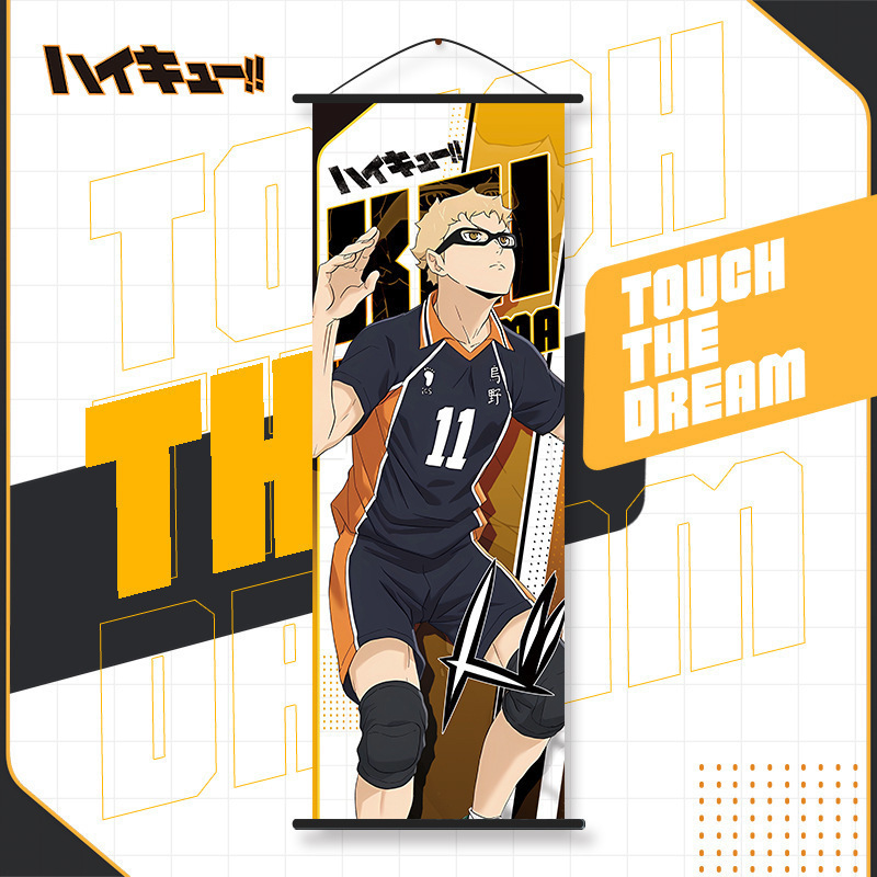 Haikyuu!! Wandrolle Langes Pos – Anime Merchandise Haikyuu Bewertung und Preis