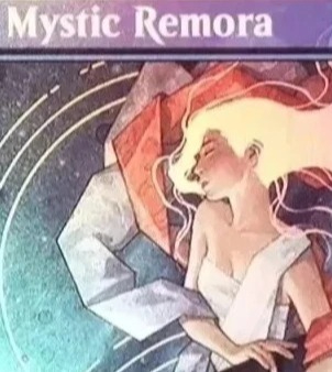 Folie „Mystic Remora/Mana Conf – Themed Playing Card Bewertung und Preis