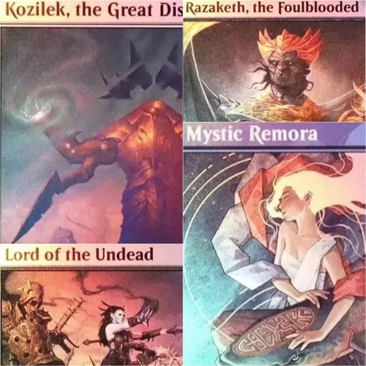 Folie „Mystic Remora/Mana Conf – Themed Playing Card Bewertung und Preis