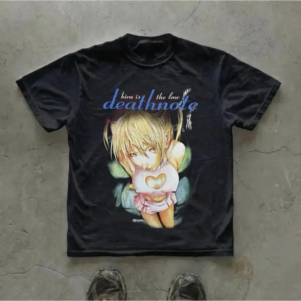 Misa Is The Law T-Shirt, Death – Anime Merchandise Men Bewertung und Preis