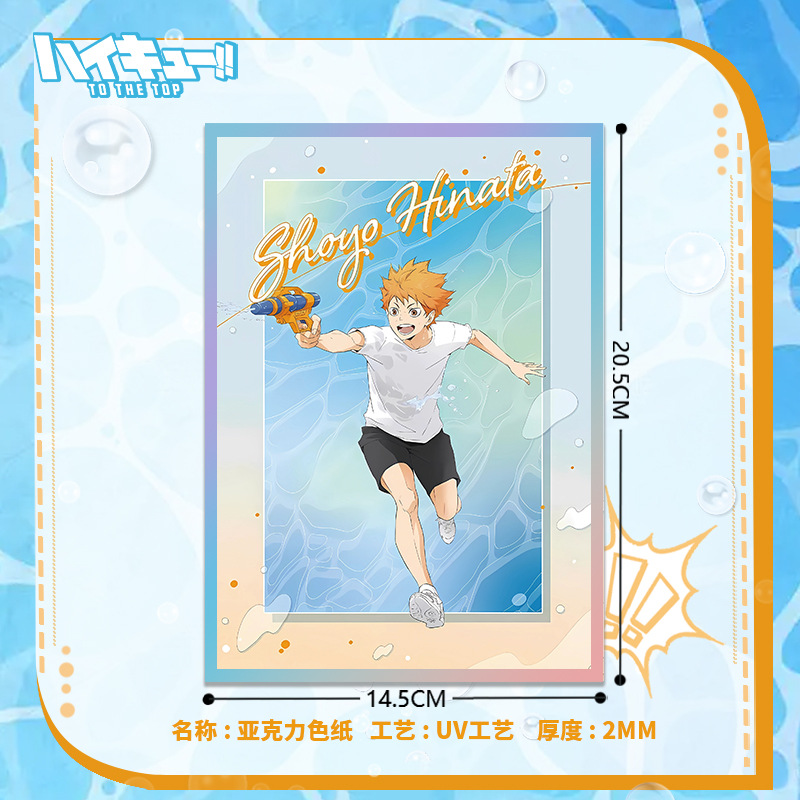 Haikyuu Volleyball Anime Acryl – Anime Merchandise Haikyuu Bewertung und Preis