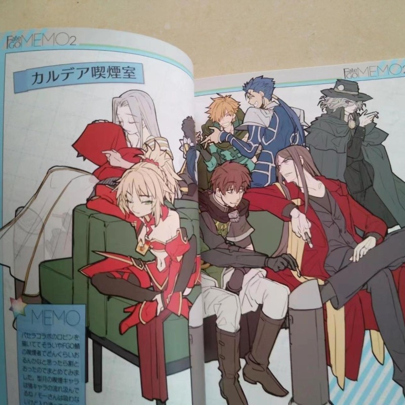 2 Bücher Fate GO MEMO 1 2 Art  – Fate Anime Merchandise Bewertung und Preis