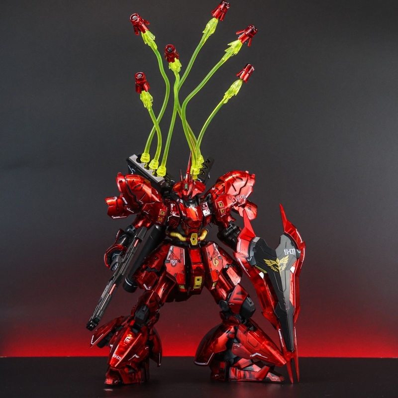 STAR RG 1/144 Sazabi galvanisi – Bandai Gundam Rg Bewertung und Preis