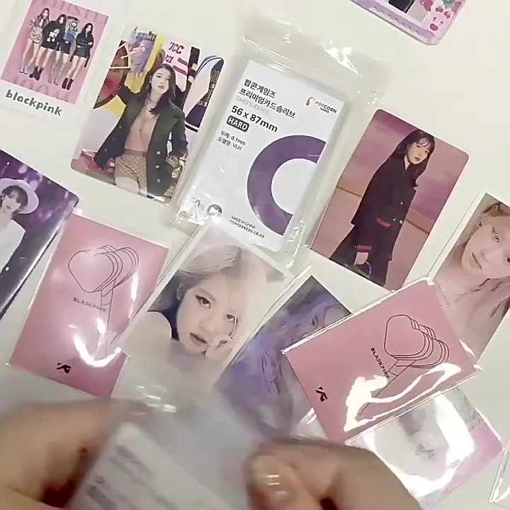 50/100Pcs Koreanische Karte Ha – Collector Card Sleeve Bewertung und Preis